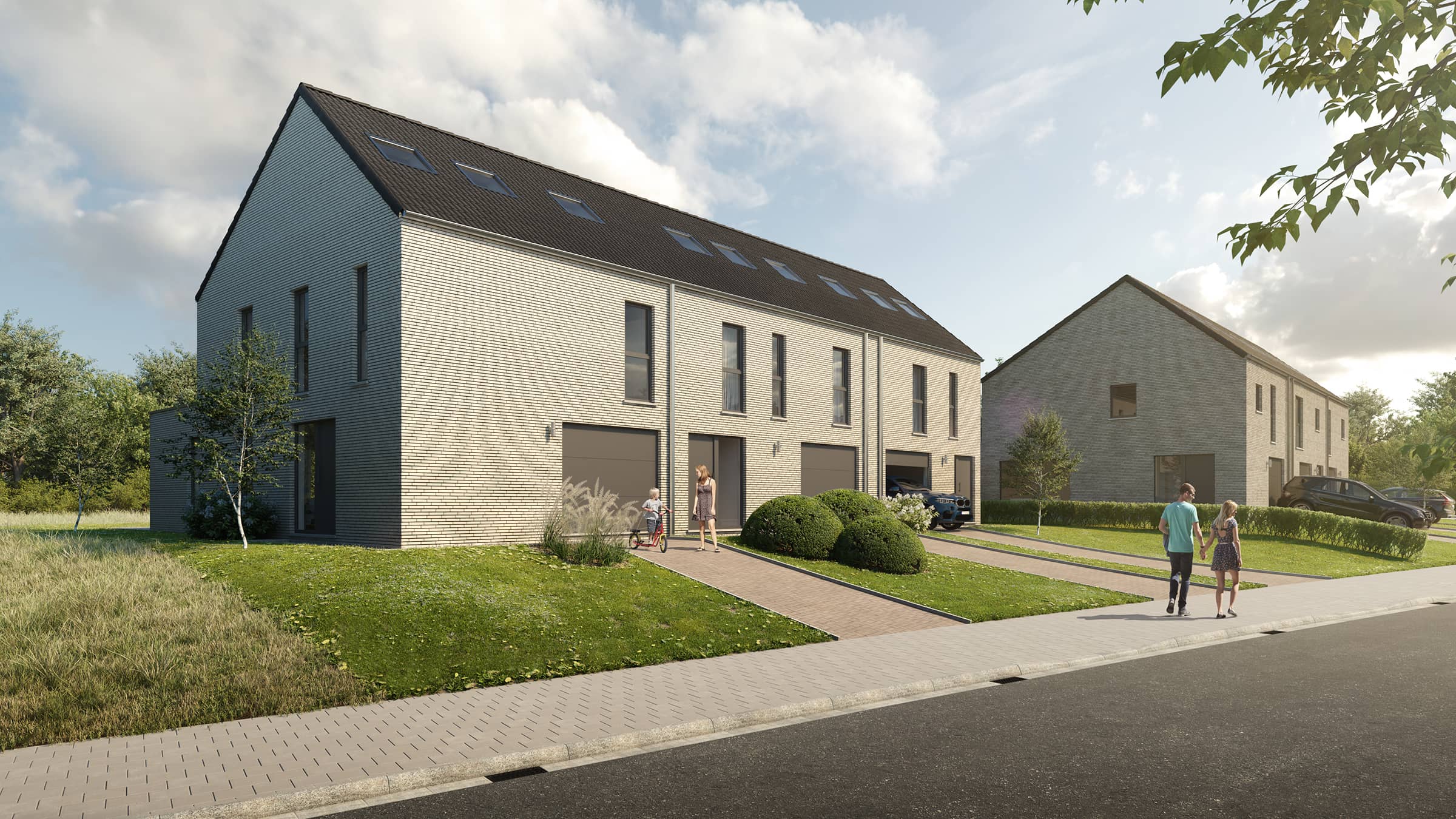 Bostoen Nieuwbouwwoning Nieuwerkerken 't MaalHof