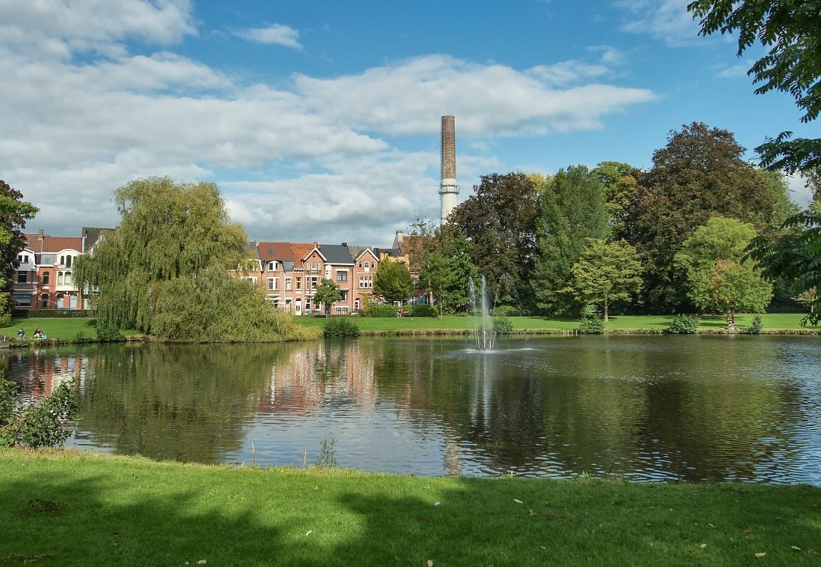 Bostoen Nieuwerkerken 't MaalHof omgeving Stadspark Aalst